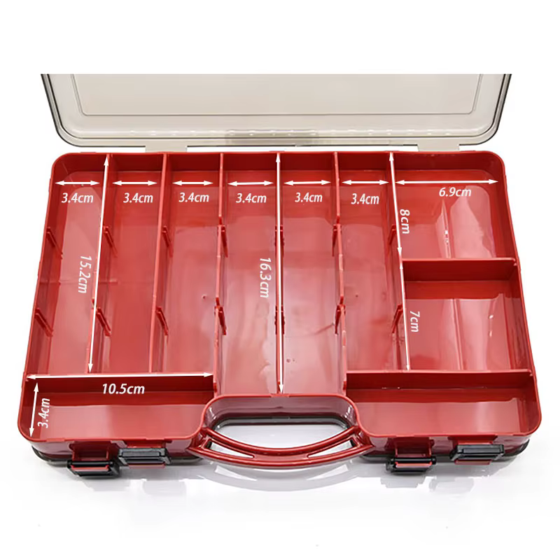 Caja de aparejos pesca doble cara para carpa - imagen 5
