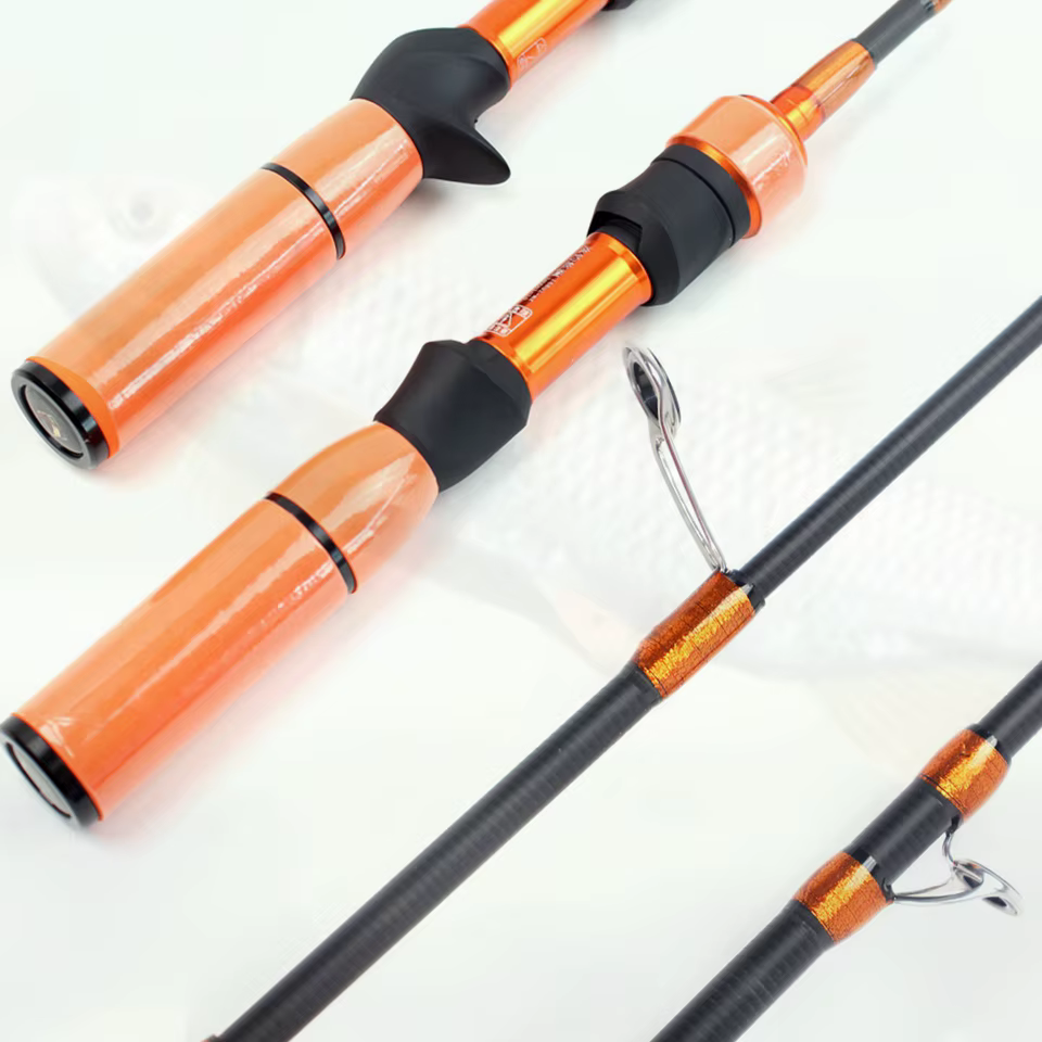 Caña telescópica de carbono portátil para pesca deportiva - imagen 2