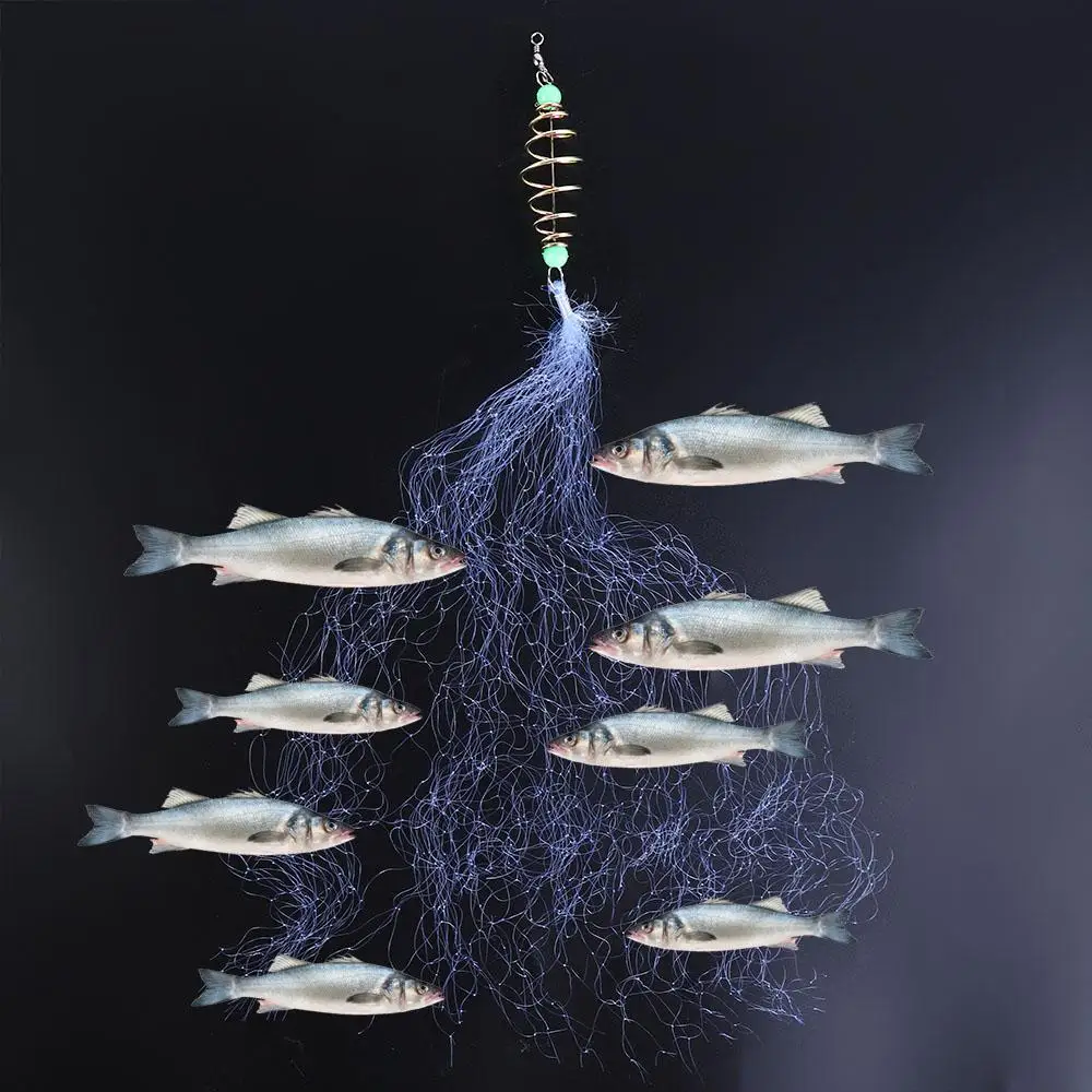 Red de lanzamiento para pesca Overlord flotante con gancho - imagen 2