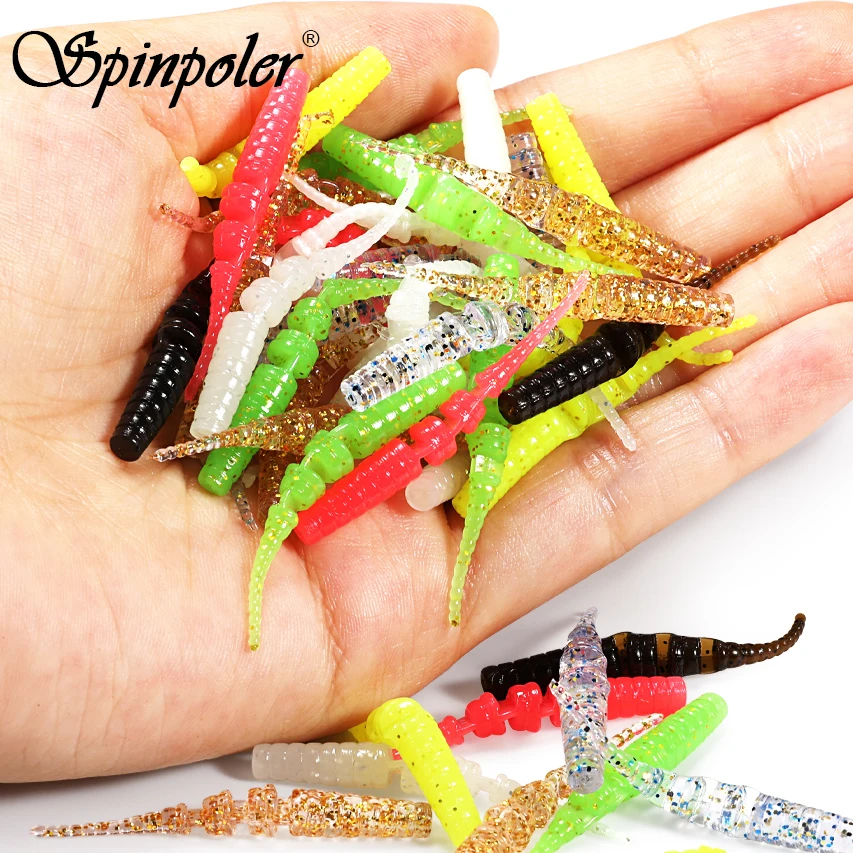 Spinpoler 42mm Micro Mini Ocean Rock Señuelo swimbait suave silicona