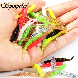 Spinpoler 42mm Micro Mini Ocean Rock Señuelo swimbait suave silicona