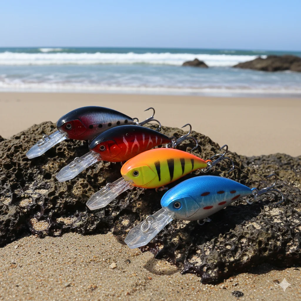 Señuelo Crankbait lengua larga – Ojos 3D para lubina, lucio y trucha - imagen 4