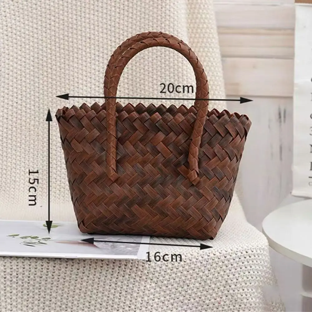 Bolso de ganchillo tejido de hombro gran capacidad para mujer - imagen 4