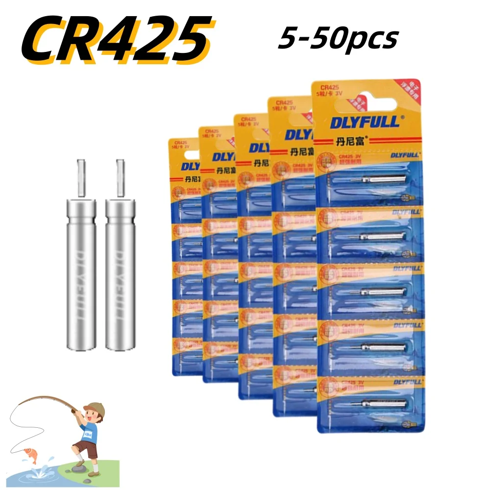 Batería luminosa CR425 para flotadores de pesca nocturna