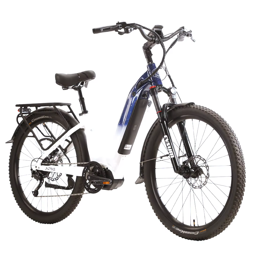 Bicicleta eléctrica CYSUM NOVA 500W hidráulica 9 velocidades