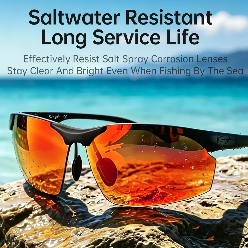 Kingdom HD Gafas de sol polarizadas resistentes agua salada - imagen 4