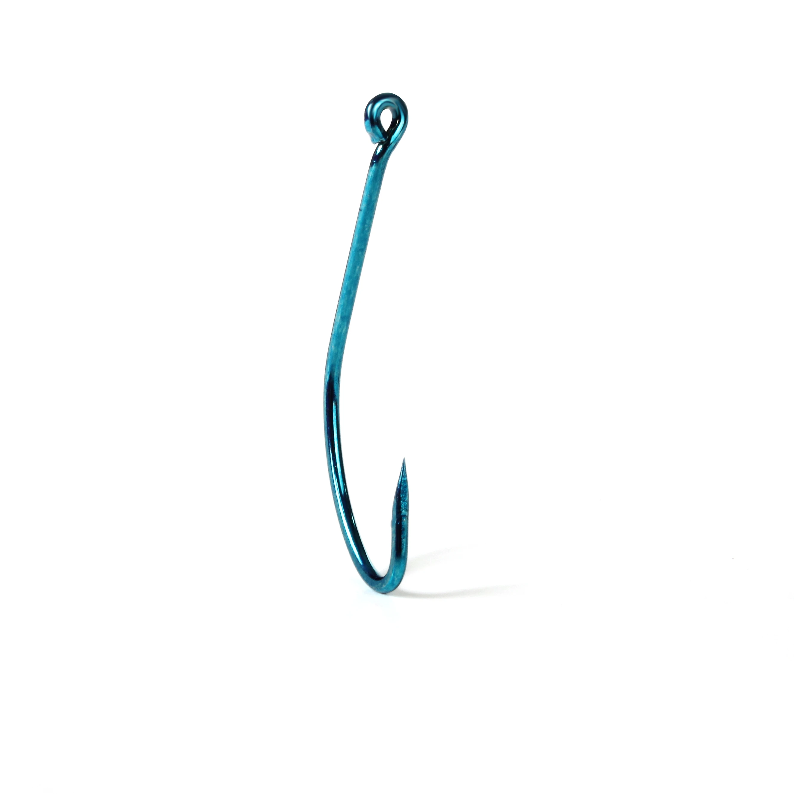 Anzuelos circulares agua salada azules – para pesca de carpa - imagen 2