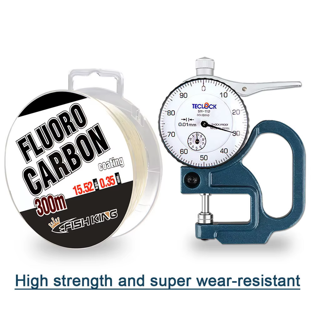 Sedal Fluorocarbono resistente para pesca con mosca y carpa - imagen 3