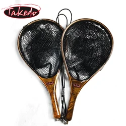 TAKEDO LYH03 Red aterrizaje trucha mango madera y alcanfor