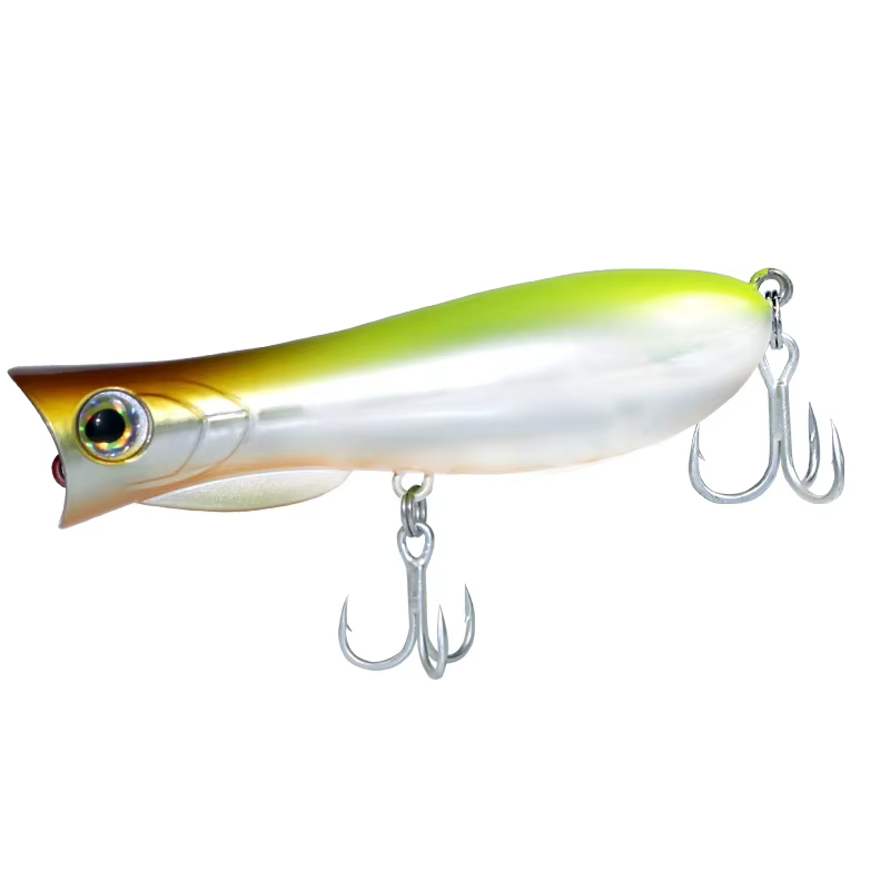Popper flotante 65F 75F señuelo de superficie para pesca