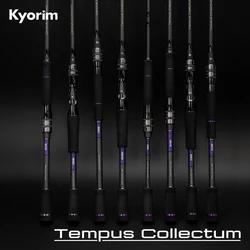 Kyorim Caña de casting de carbono Toray 40T con acción rápida