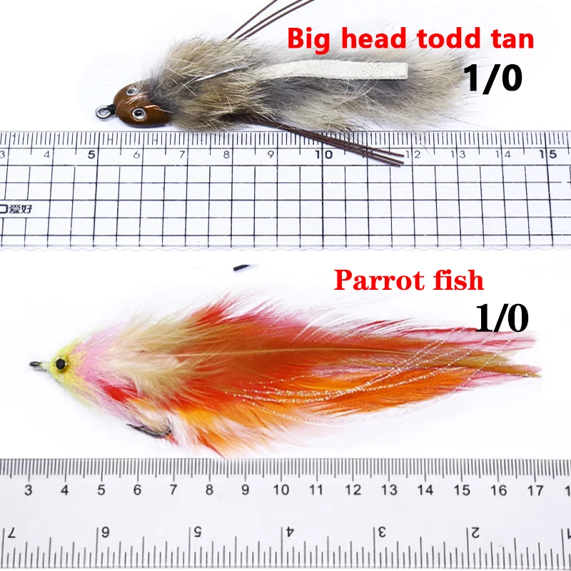 Moscas streamer realistas para lucio y black bass – pez cebo - imagen 2