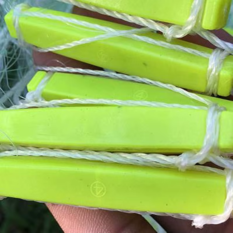 Red de seda verde en nailon para pesca - imagen 3
