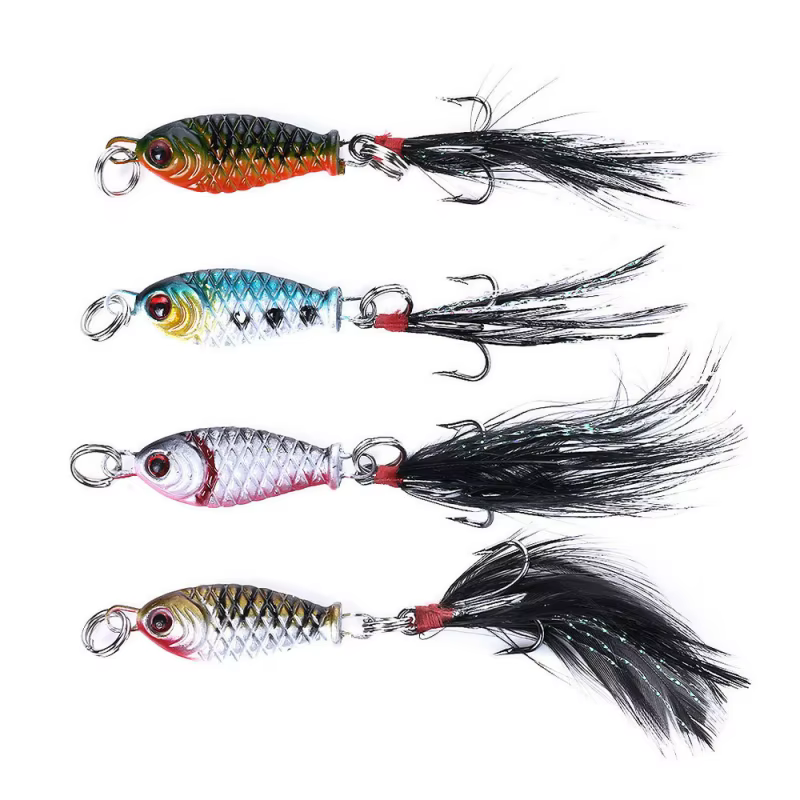 Micro Jig de Plomo – Señuelo Pez para Pesca Agua Dulce en Lagos - imagen 2
