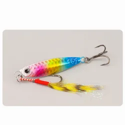 Cuchara metálica para jigging en agua salada para lubina