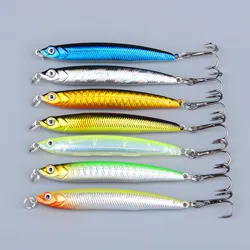 Señuelo Minnow de peso magnético profesional, cebo artificial