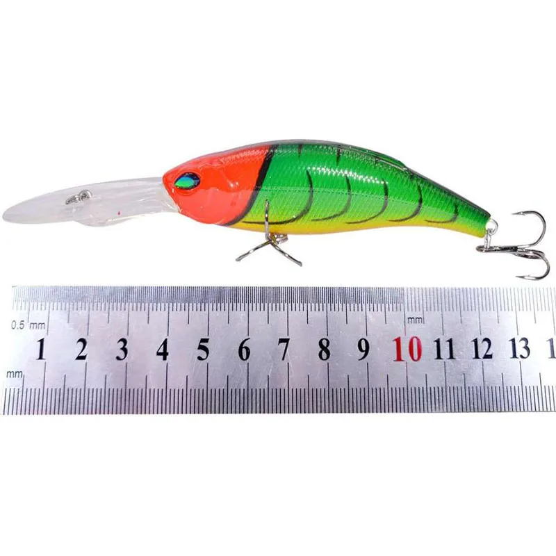 Señuelo Minnow buceo profundo 85mm flotante 17g para lubina y bagre - imagen 5