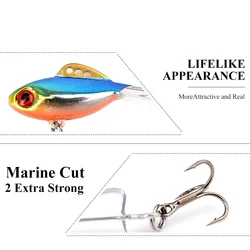 Señuelo Jigging NGB metálico – Cebo duro 3D para lucio en hielo