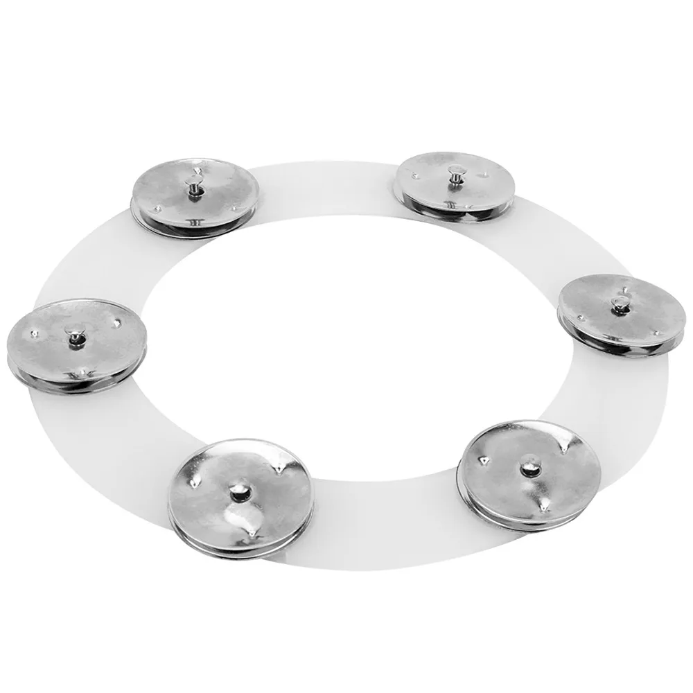 Campana hi-hat de acero inoxidable con anillo de címbalo