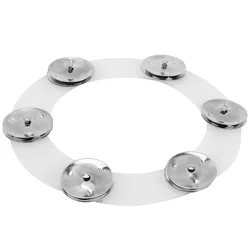 Campana hi-hat de acero inoxidable con anillo de címbalo
