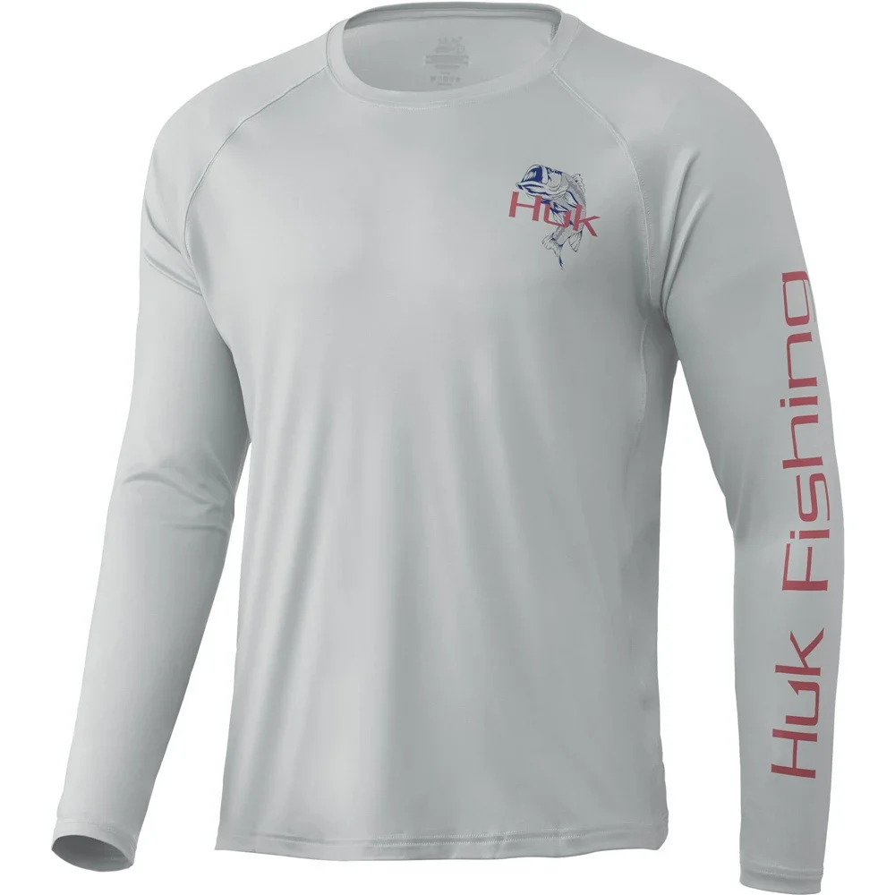 Camiseta de pesca vista frontal