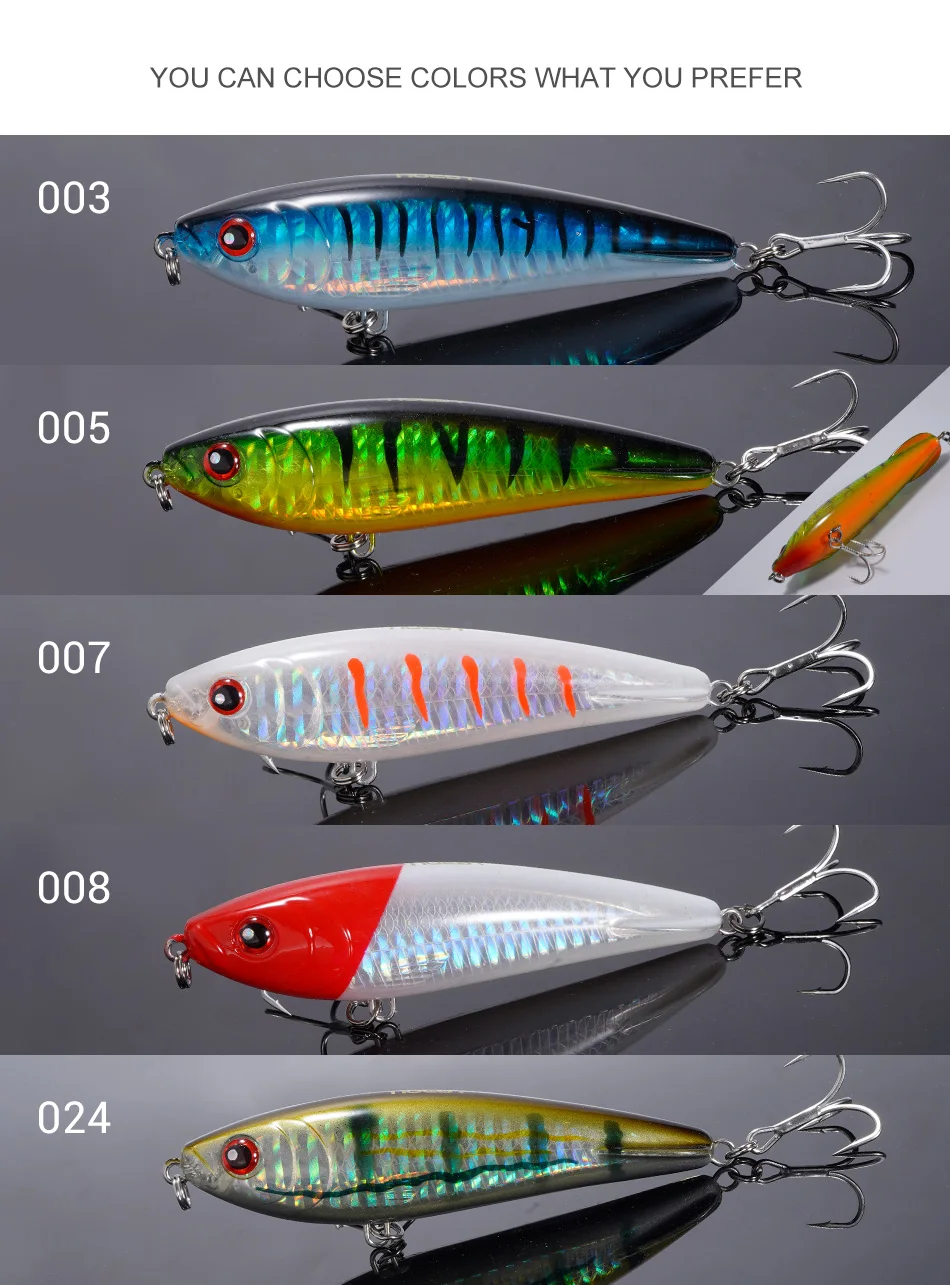 Colores disponibles Noeby stickbait