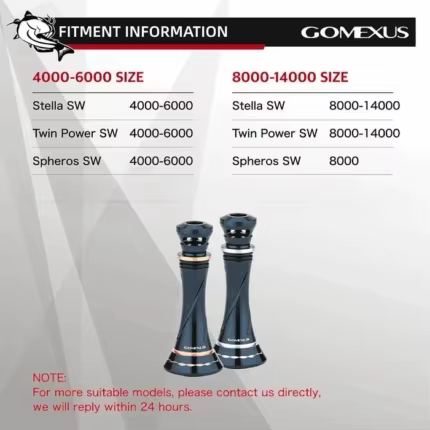 Gomexus R9 Pro – Bobina de aluminio para Daiwa Certate SW - imagen 5