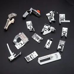 Prensatelas para máquinas de coser: trenzado, ranuras y picotado