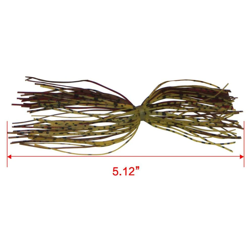 Faldas de silicona para spinnerbait – Kit de recambio para pesca de lubina - imagen 2