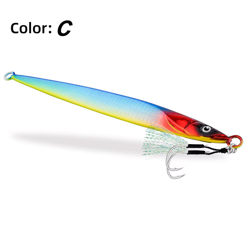 Jig de hundimiento rápido de metal – Señuelo para agua dulce y salada - imagen 5