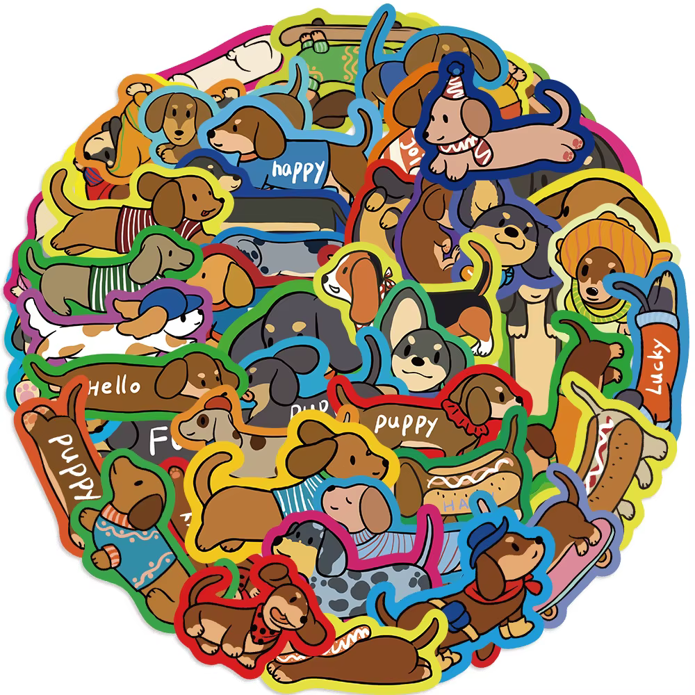 Señuelo vinilo Dachshund Grafiti – Impermeable para spinning