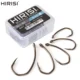 Hirisi anzuelos micro barb PTFE con púas y ojo de acero inoxidable - imagen 4