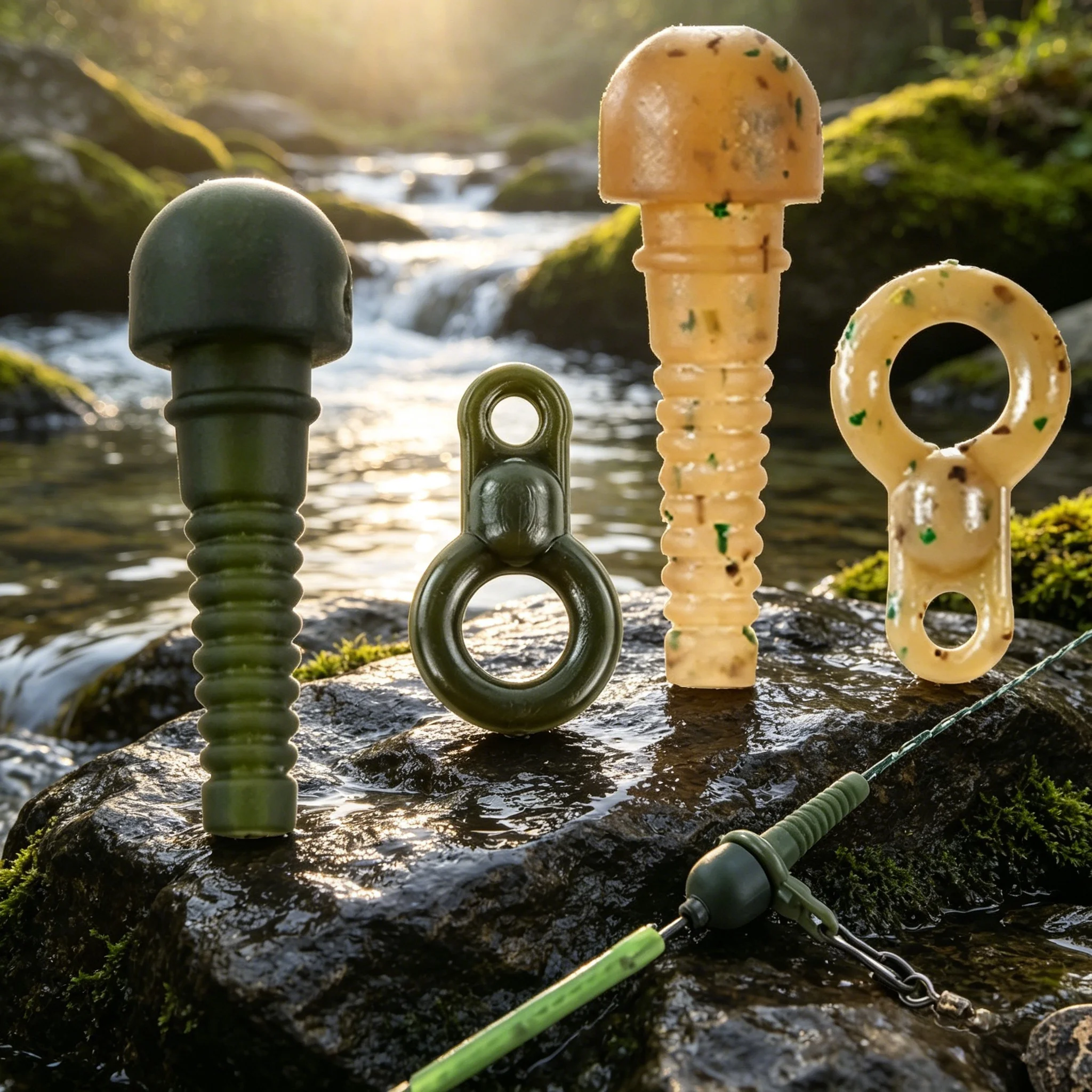 Anillas de plomo para pesca de carpa – accesorios para montaje - imagen 4