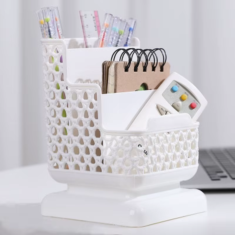 Organizador de plástico para maquillaje, joyería y papelería - imagen 2