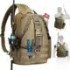 Mochila de pesca impermeable con soporte para cañas y hombro - imagen 4