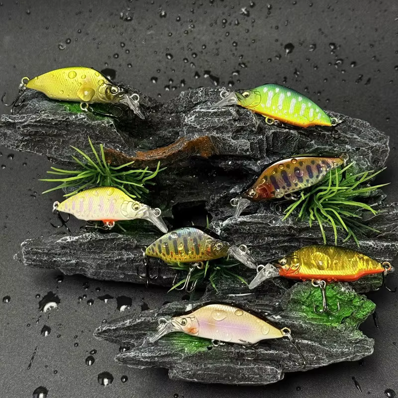 Señuelo jerkbait hundido de 45mm 3,8g para lubina, perca y trucha