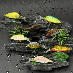Señuelo jerkbait hundido de 45mm 3,8g para lubina, perca y trucha