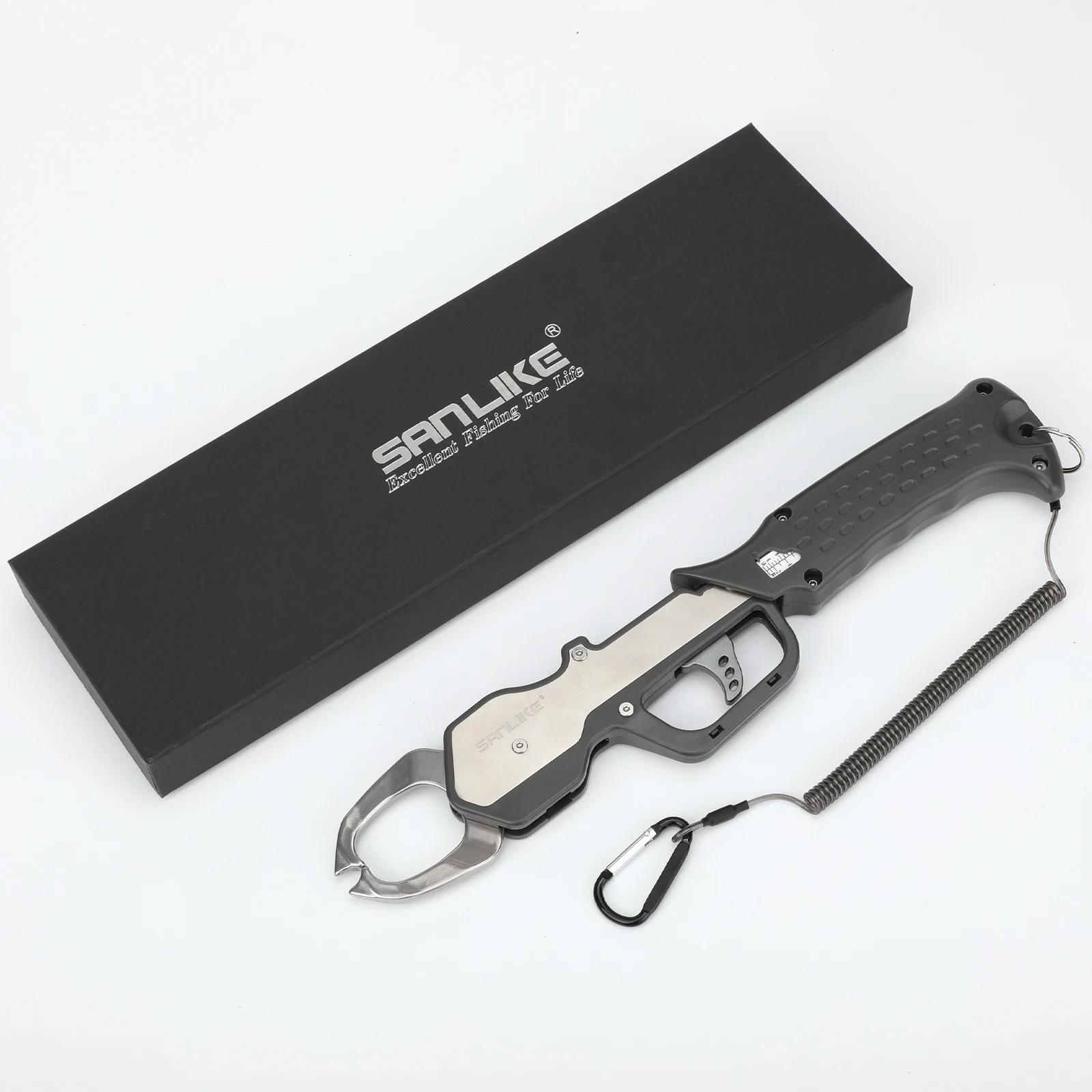 Pinza de pesaje para peces SANLIKE con báscula
