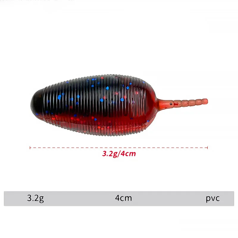 Señuelos Bazooka shad silicona cola de aguja para lucio - imagen 2