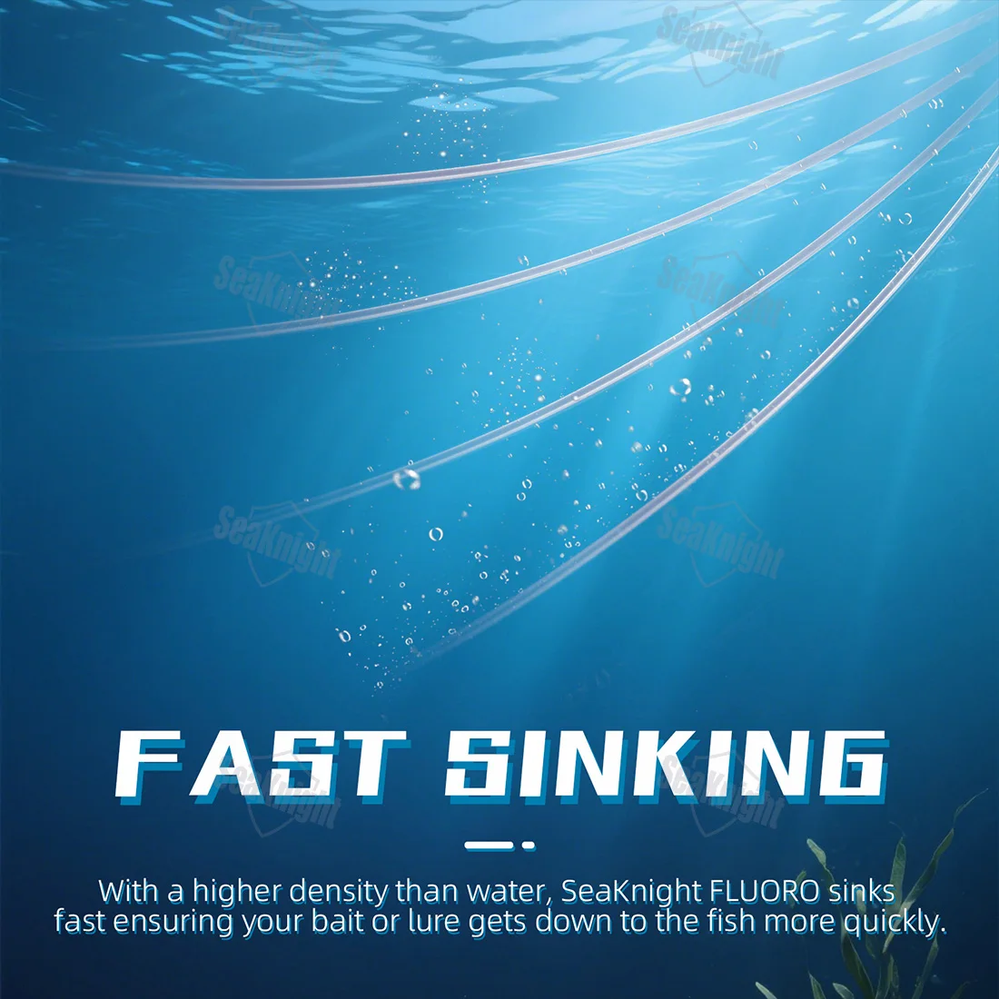 Línea SeaKnight SK fluorocarbono hundimiento rápido más resistente - imagen 4