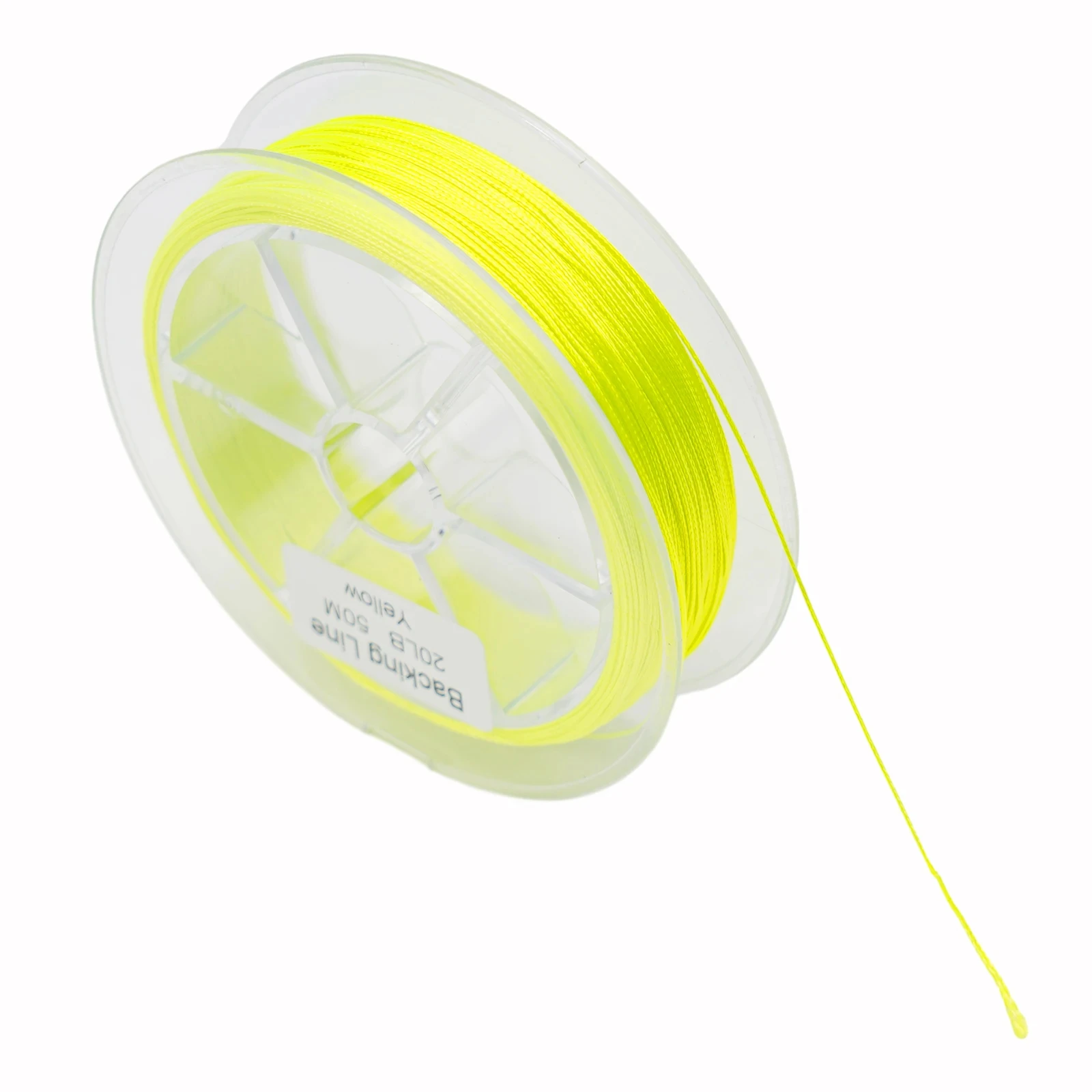 Goture Backing mosca Dacron trenzado con lazo - línea de apoyo - imagen 2