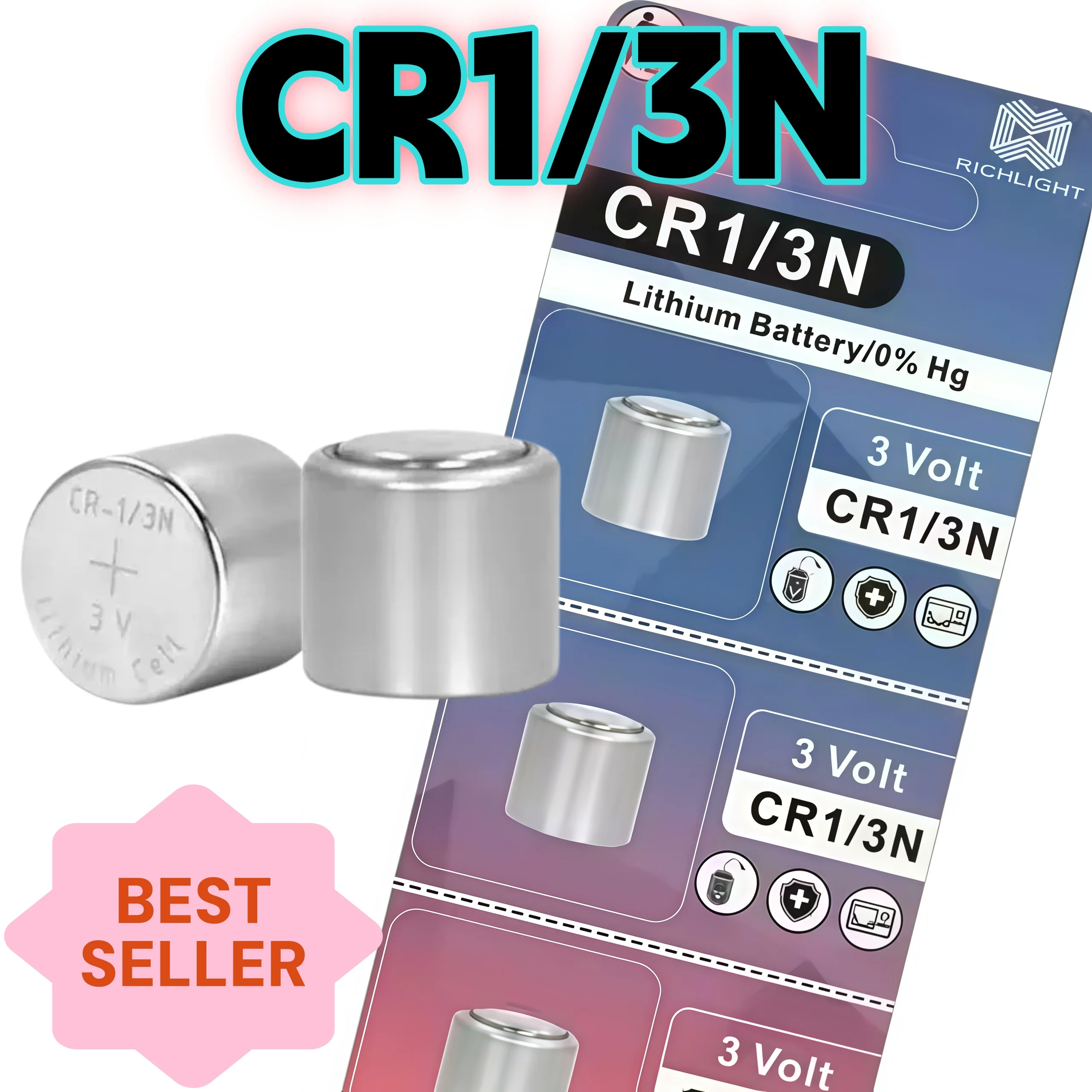 Batería de litio CR1/3N 3V 170mAh