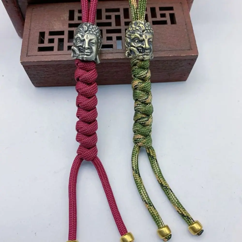 Abalorios de latón hechos a mano para pulseras y cordones - imagen 5