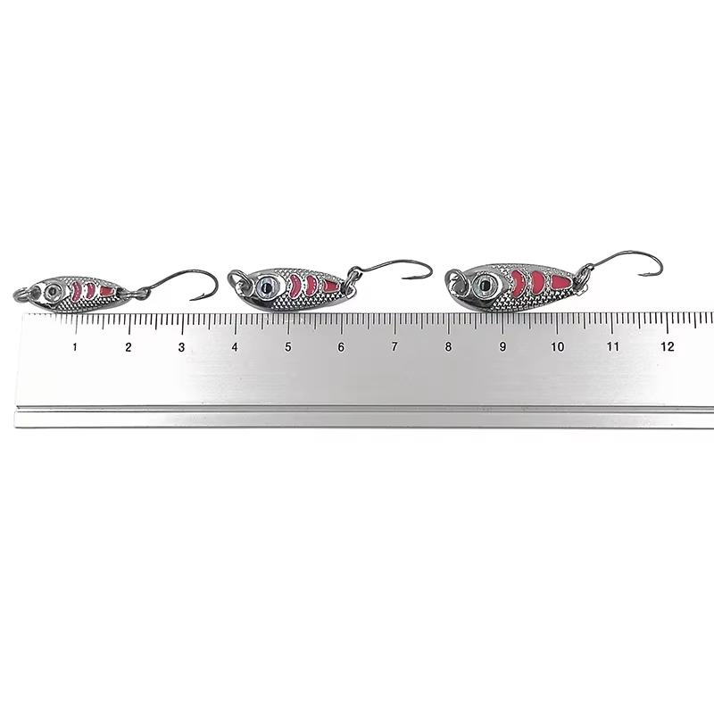 Mini Wobbler con cuchara de lentejuelas – Señuelo spinning - imagen 5