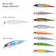 FREE FISHER señuelos Minnow sin pintar artificiales para personalizar