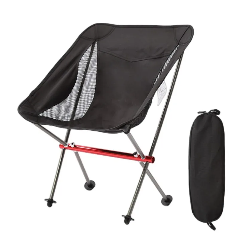 Silla plegable exterior — vista lateral
