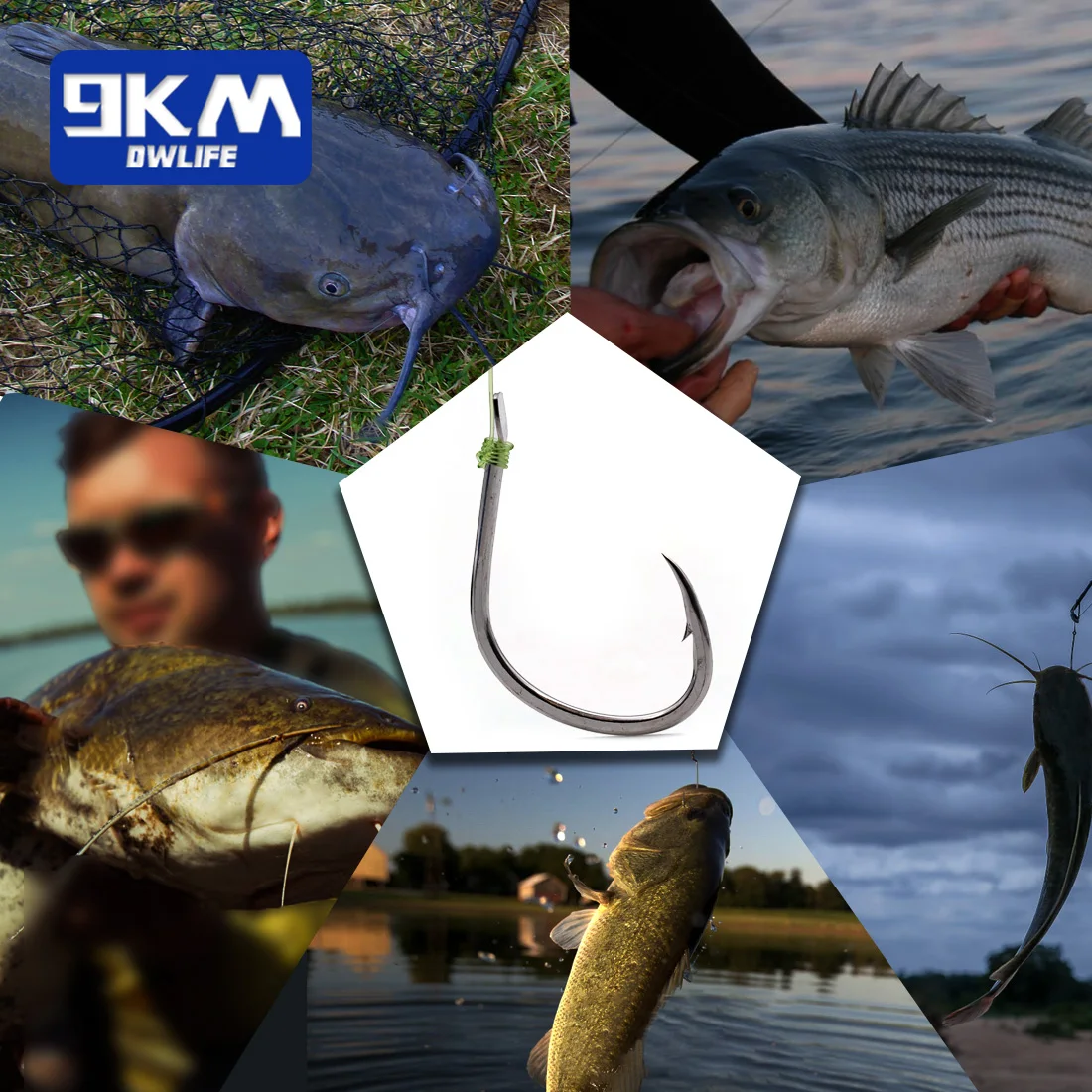 Diseño circular con púas