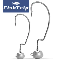 FishTrip Cabeza de anzuelo oscilante – Sin malezas agua salada/dulce
