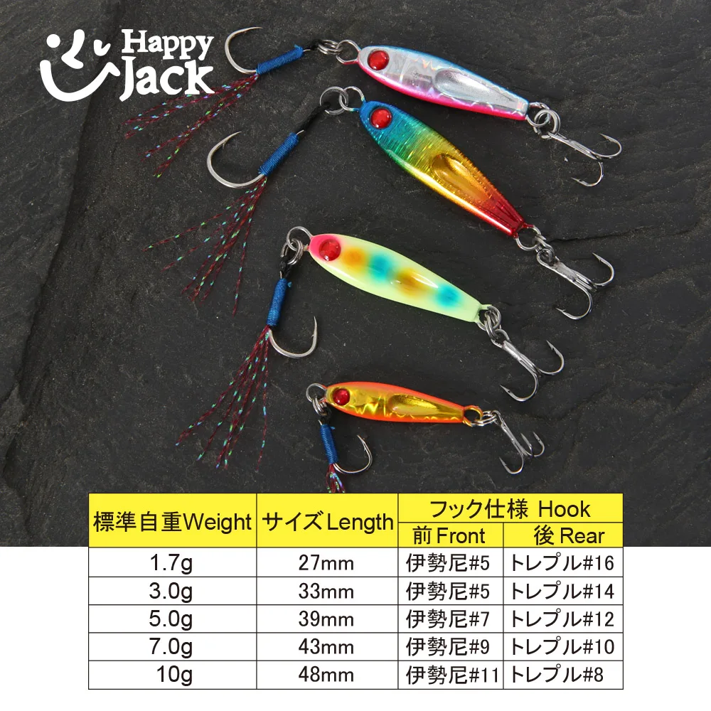Señuelos de pesca de mar: cucharas y jigging lento 3-10 g fundidos - imagen 5