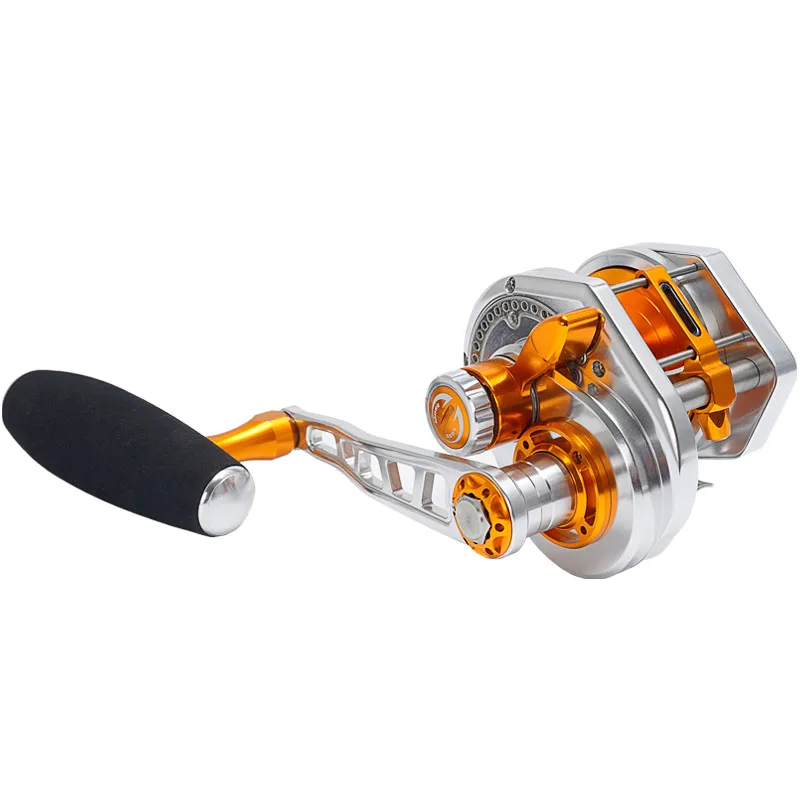 Carrete jigging LEADDEERS 15BB 6,3:1 – Arrastre 25 kg agua salada - imagen 5